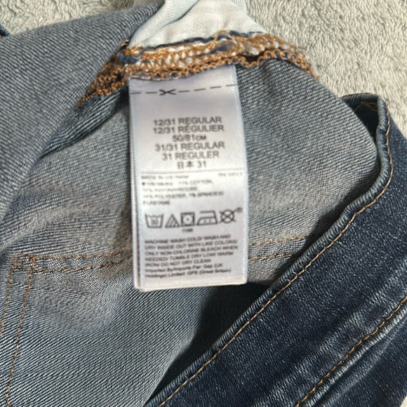 Gap Denim Original Women’s Taper Leg Skinny Jeans 12/31 Regular - Picture 6 of 8